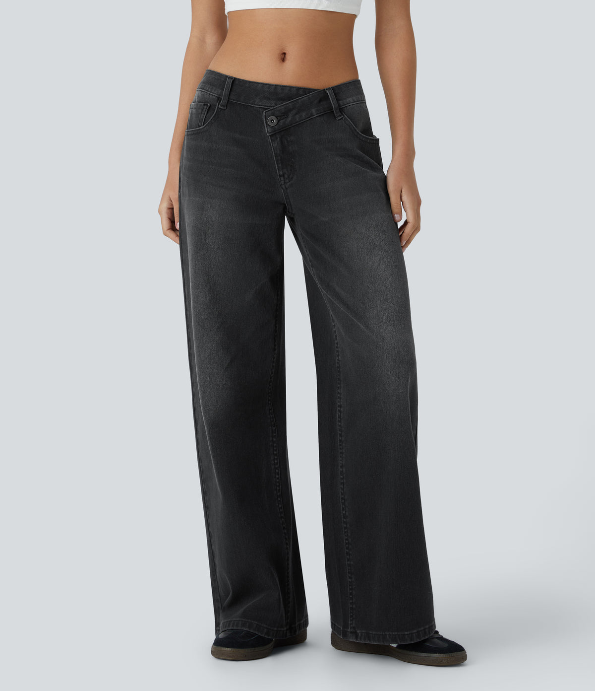 NoorAir™ Jeans in Schwarz