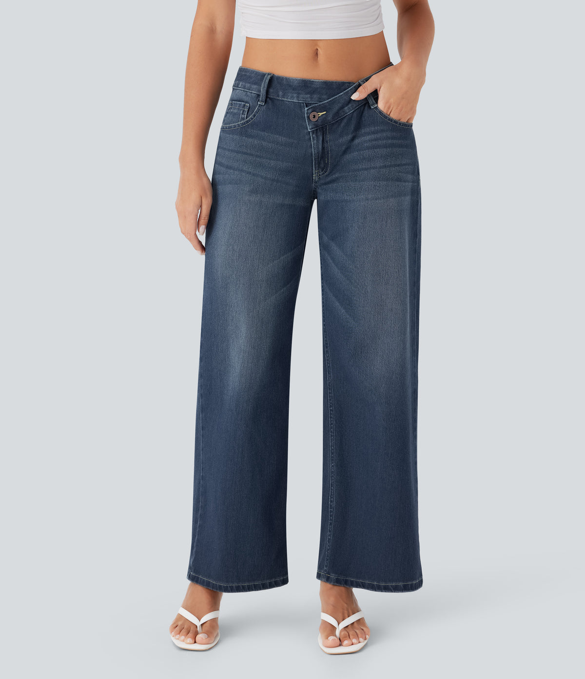 NoorAir™ Jeans in Dunkelblau